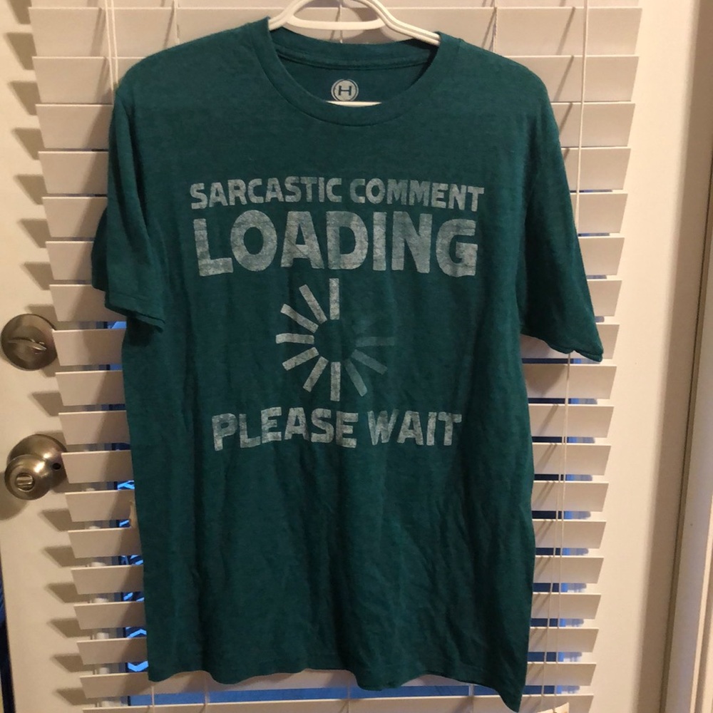 Like new Hybrid Sarcastic T-shirt. Medium.